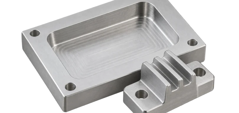 MACHINED ALUMINUM / 포켓 플레이트와 리브형 브래킷