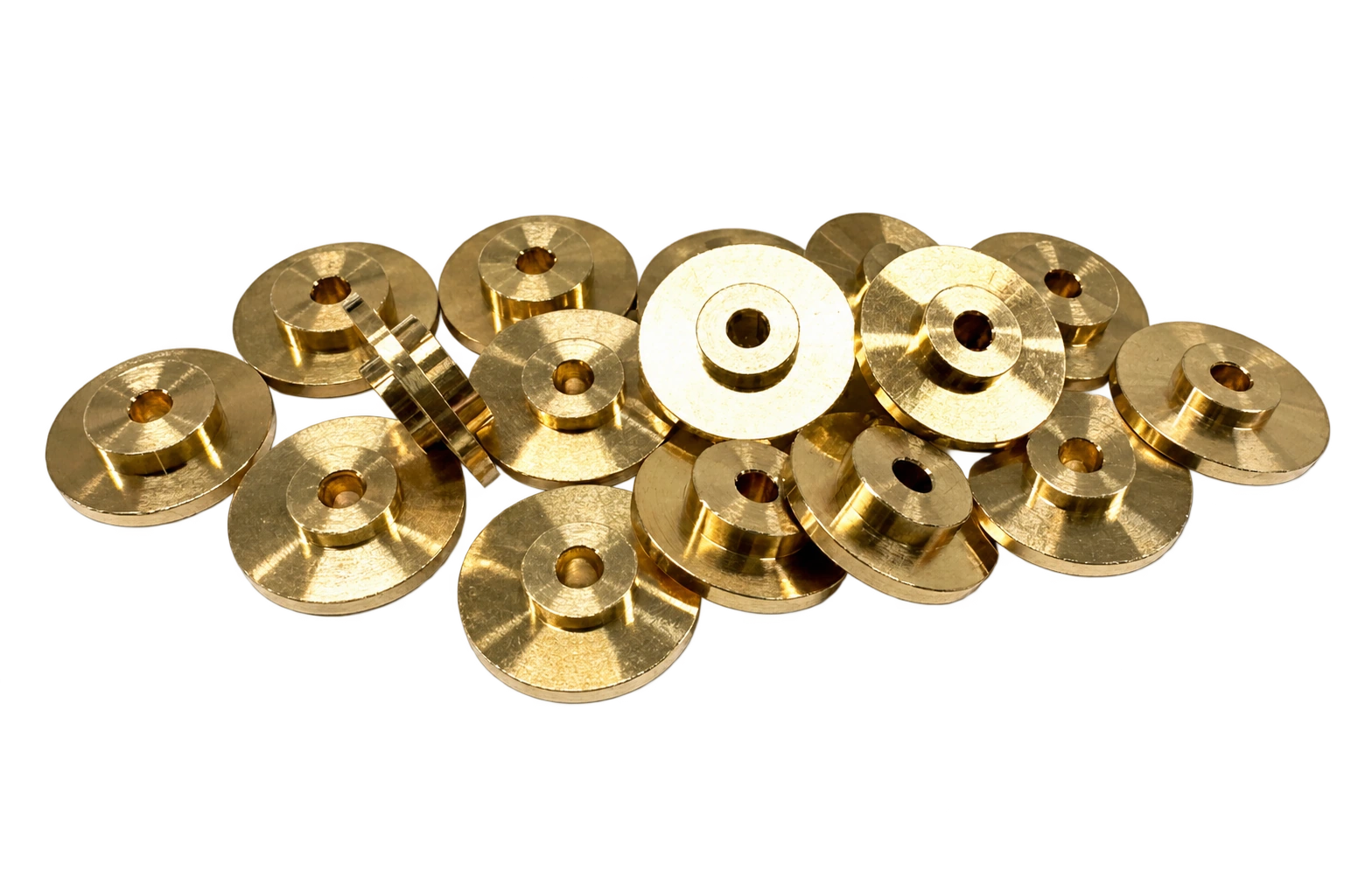 단차 플랜지 부품 / Stepped flange components — 제품 외형과 구성
