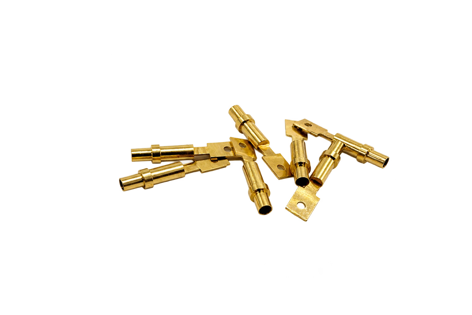 홀 가공 단자 핀 / Pierced terminal pins — 제품 외형과 구성