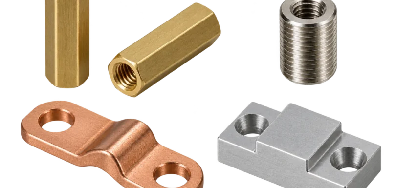 PRECISION COMPONENTS / 스탠드오프·나사 인서트·접지 러그·방열 블록