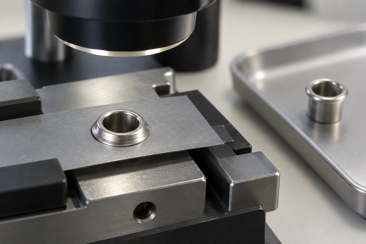 OPTICAL INSPECTION / 아일렛 플랜지와 중공부의 외관 검사